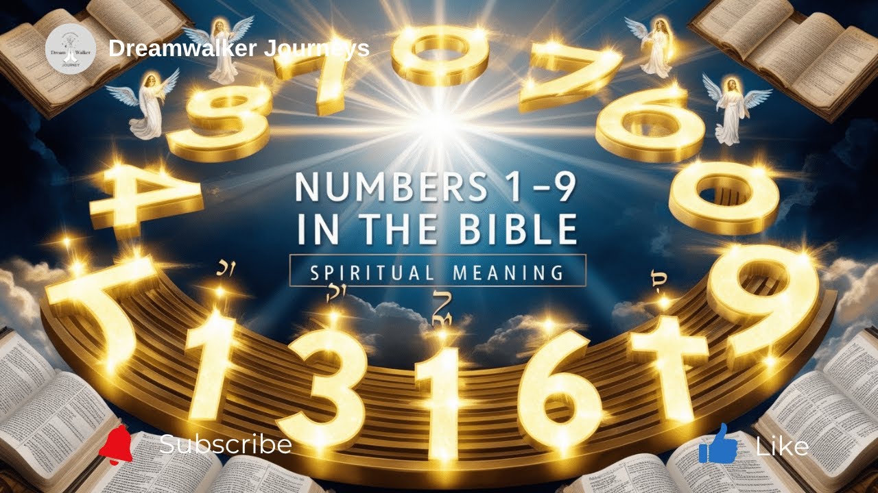 Spiritual Meaning of Numbers 1–9 in the Bible | Hidden Biblical Numerology Explained