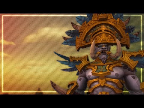 Rastakhan Greeting BfA Cutscene - General Jakra'zet & Princess Talanji!