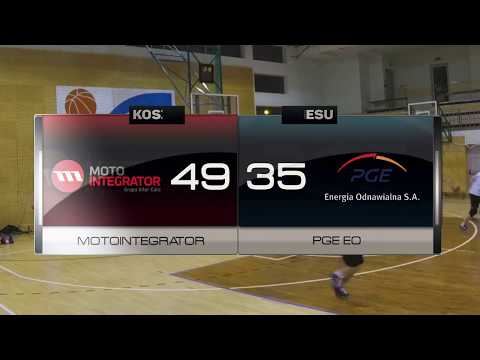 PGE EO vs Motointegrator - I kolejka - Warszawa - Koszykarska Liga Biznesu