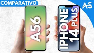 Samsung A56 vs iPhone 14 Plus - Comparativo