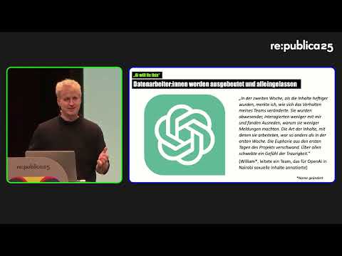 Video Thumbnail: re:publica 25: Ingo Dachwitz - Digitaler Kolonialismus