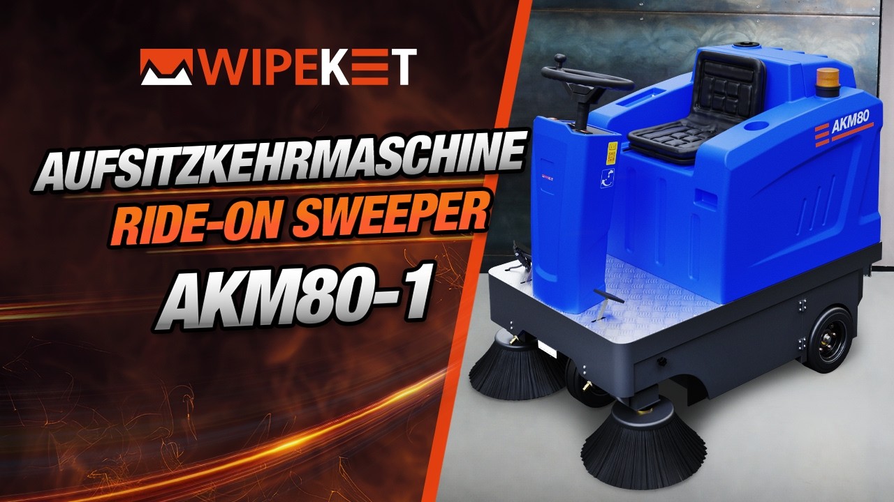 Produktvideo: Aufsitzkehrmaschine AKM80-1