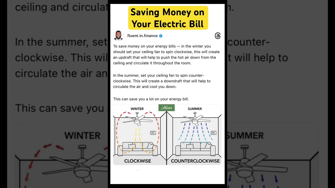 Saving Money on Your Electric Bill