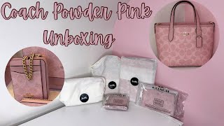 Coach Powder Pink Unboxing 🎀