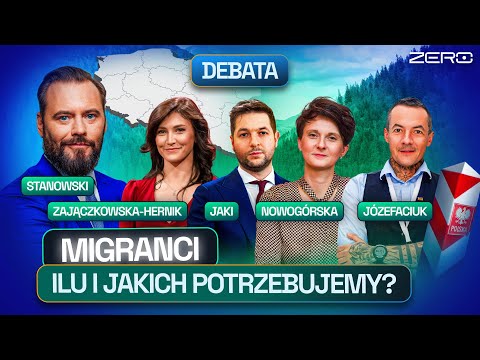 DEBATA O MIGRANTACH | STANOWSKI, ZAJĄCZKOWSKA-HERNIK, JAKI, NOWOGÓRSKA, JÓZEFACIUK I KRYNICA FORUM