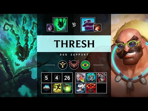 Thresh Support vs Braum - BR Grandmaster Patch 25.17