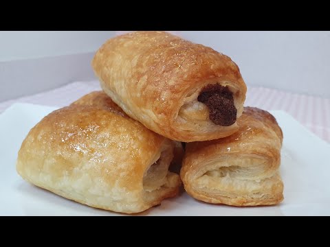 ✅️ NAPOLITANAS DE NOCILLA O CREMA DE CHOCOLATE 🍫