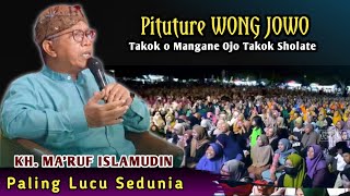 Download lagu 🔴 KH. MA'RUF ISLAMUDIN TERBARU ‼️ PITUTURE WONG JOWO | PENGAJIAN LUCU 2026 mp3