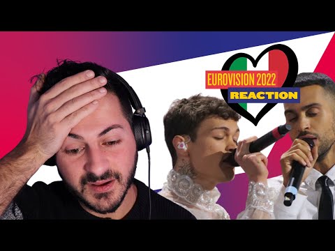 EUROVISION 2022 🇮🇹 ITALY REACTION | MAHMOOD AND BLANCO - BRIVIDI 🥲🥲🥲