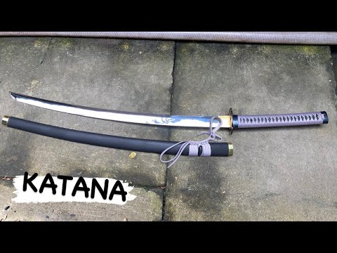 This is how l made a KATANA from old car springs.