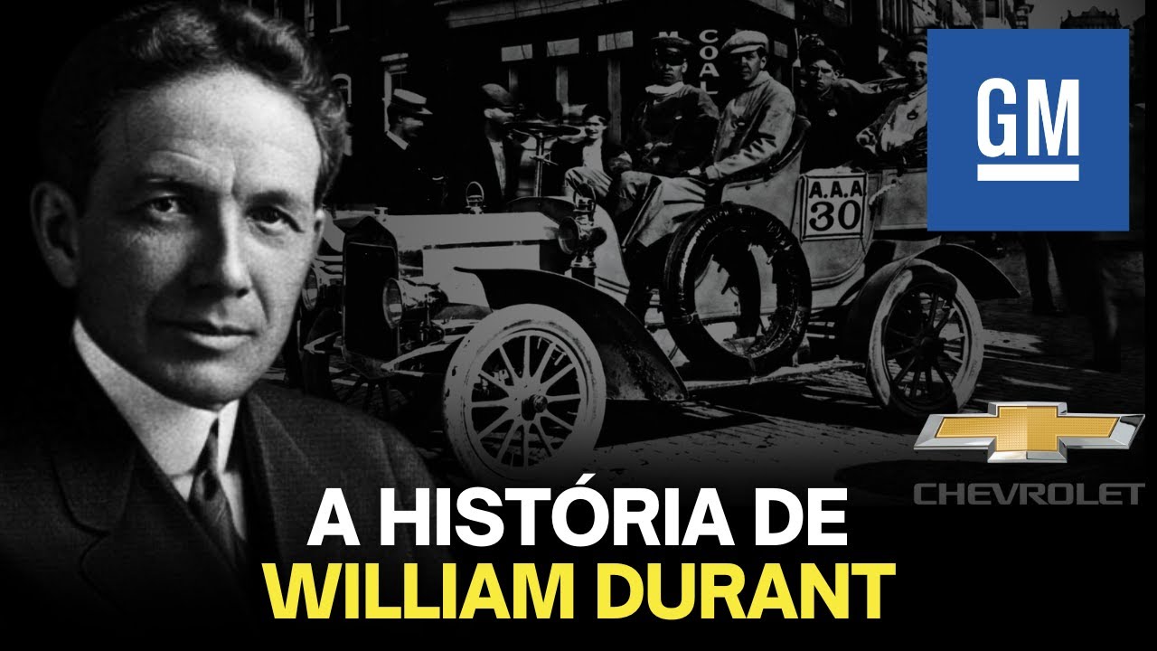 O CRIADOR DA CHEVROLET E DA GENERAL MOTORS - A HISTÓRIA DE WILLIAM DURANT