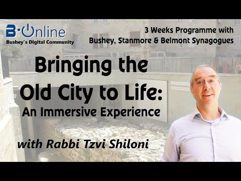 Rabbi Tzvi Shiloni - Bringing the Old City to Life