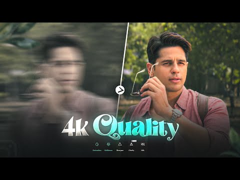 How to Enhance Video Quality in 4k Ultra HD 💀