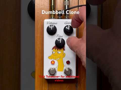 Toketone+ Schnobel Tone “Dumbbell” pedal clone 2025 - White image 5