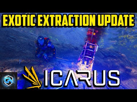 Exotic Extraction and New Workshop Equipment | Icarus Week 22 Update 6th May 2022 Reaction!