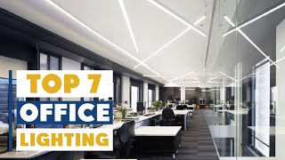 Top 7 Best Office Lighting Solutions for Productivity