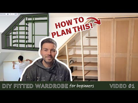#1 Planning | Fitted Wardrobe Tutorial for DIYers
