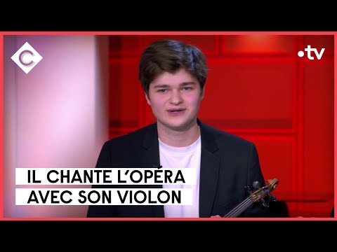 Luka Faulisi, 21 years old and violin virtuoso - C à Vous - 04/04/2023