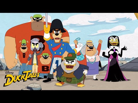 Glomgold's Army vs the McDuck Family | DuckTales | Disney XD