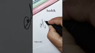 Download lagu Aashik name style sign #signature #youtubeshorts #trending #unique #shorts mp3