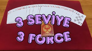 Üç Farklı Seviye İçin Üç Farklı Force Tekniği