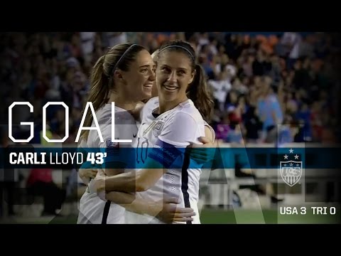 WNT vs. Trinidad & Tobago - Carli Lloyd Goal - Feb. 19, 2016