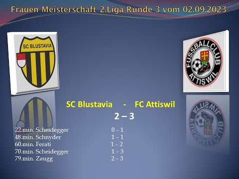 Frauen Meisterschaft 2.Liga SC Blustavia - FC Attiswil