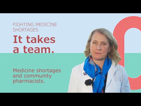 Medicine shortages and community pharmacists