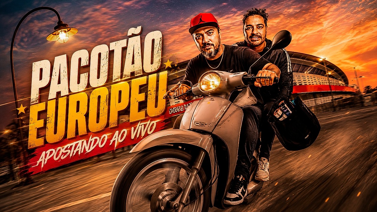 🔴 AO VIVO | APOSTANDO AO VIVO NO PACOTÃO DA EUROPA - 06-08-26