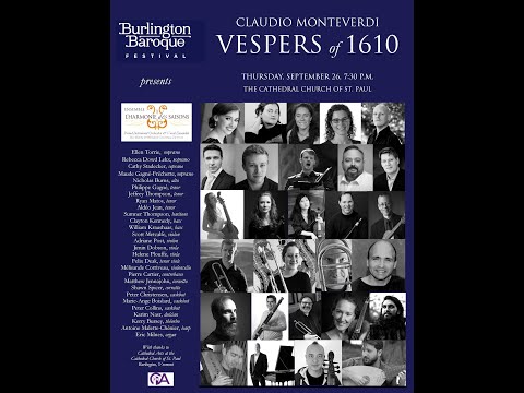 Monteverdi - Nigra sum - Philippe Gagné - Ensemble L'Harmonie des saisons - August 2023