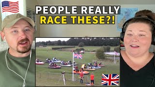 Americans React to British Hovercraft Racing