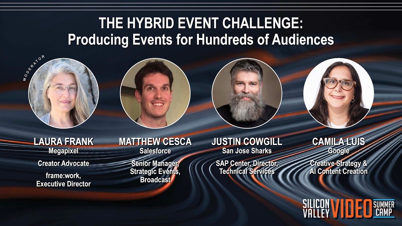 The Hybrid Event Challenge:  Producing Events for Hundreds of Audiences