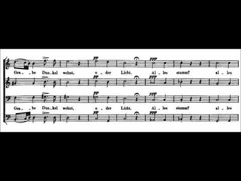 Franz Schubert - Grab und Mond, D. 893 for Male Chorus A Cappella
