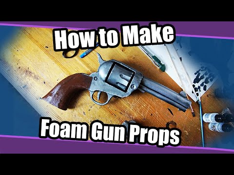 How To Make A Foam Gun Prop - For Fursuits & Cosplay