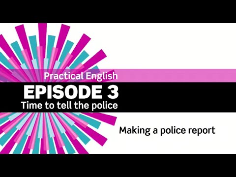 English File 3rdE - Intermediate Plus - Practical English E3 - Making a police report