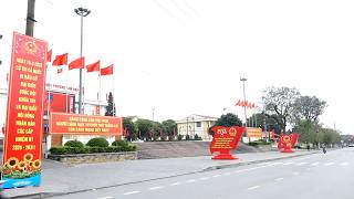 Phường Tam Điệp cờ hoa rực rỡ hướng tới ngày bầu cử đại biểu QH khóa XVI và bầu cử đại biểu HĐND các cấp nhiệm kỳ 2026-2031