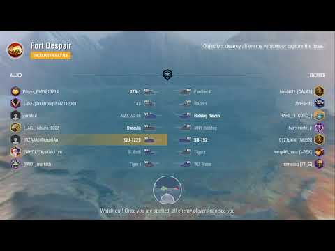 ISU-122s Gameplay WoT Blitz