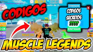 ROBLOX  Muscle Legends  CDIGOS Nova ATUALIZAO  Junho de 2021