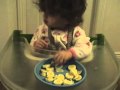 Chloe Eats A Banana In 30 Seconds