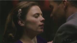 Interracial kiss - Agent Carter