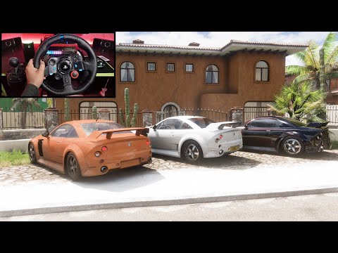 MG XPower SVR | Fh5 g29 gameplay