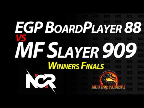 NorCal Regionals 11: Mortal Kombat 9 EGP PBoardPlayer 88 vs MF Slayer 909 - Winners Finals