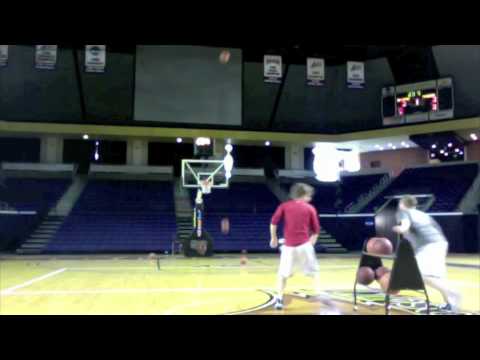 Adam Beatrice half court record