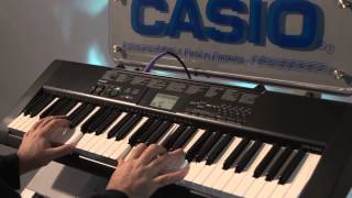 Video thumbnail for Teclado eletrônico Casio CTK-1150 com 61 teclas piano-style e display LCD by SOLDIGITAL