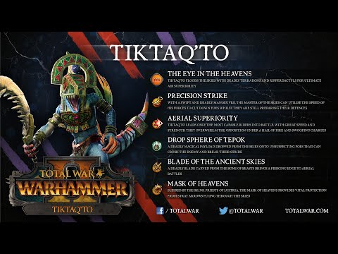 Total War Warhammer 2 - Lizardmen - Tiktaq'to - Legendary Campaign - Part 1
