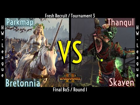 Bretonnia vs Skaven - Total War: Warhammer II - 1v1 New-Player Tournament/League