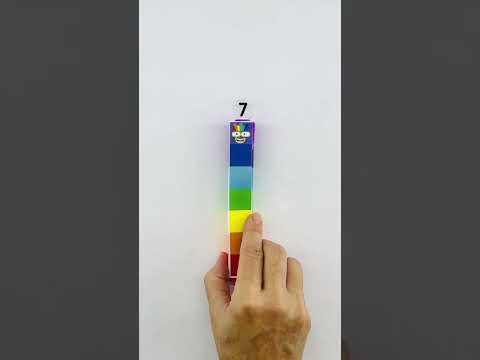 DIY Numberblocks & Number Song 1-10 Counting Up Learning Blocks