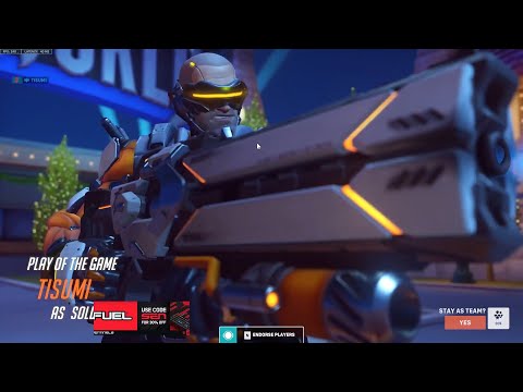 POTG! SUREFOUR DOMINATING AS SOLDIER 76 + TRACER OVERWATCH 2 SEASON 2 GAMEPLAY