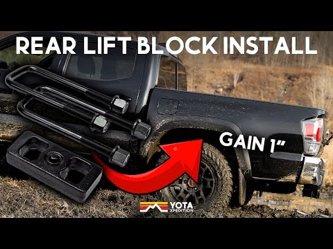ICON Rear Lift Block Install | 2016-2023 Toyota Tacoma