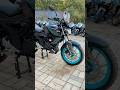 2025 All New Yamaha Fzs Hybrid Model Cyan Grey Colour ️